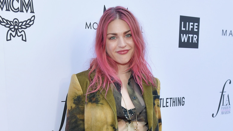 Frances Bean Cobain smiling