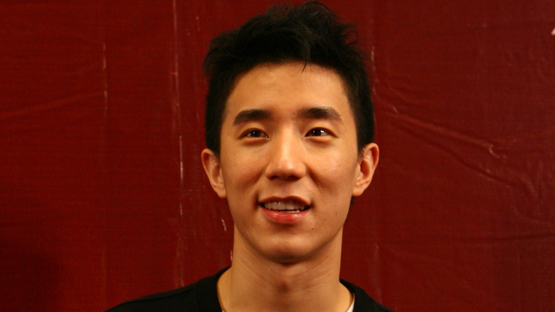 Jaycee Chan posing at Invisible Target event