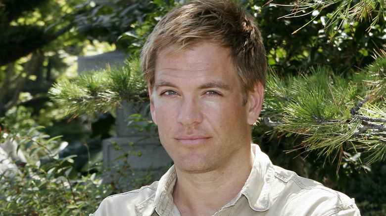 Michael Weatherly attending a "Navy NCIS" press event in 2006