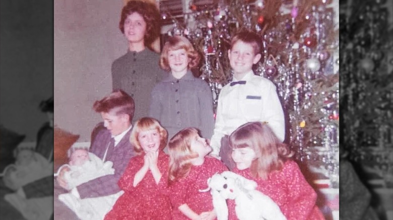 Susan Sarandon with her siblings during childhood