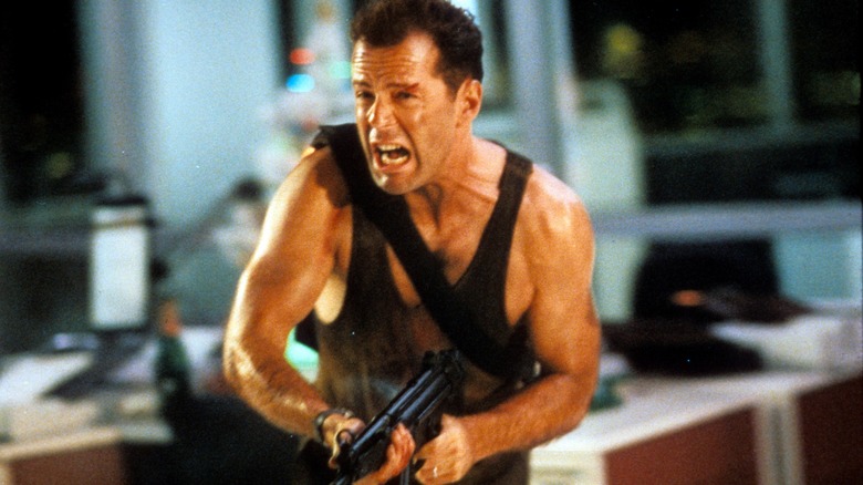 Bruce Willis in Die Hard