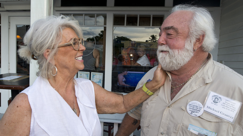 Paula Deen with her husband, Michael Groover