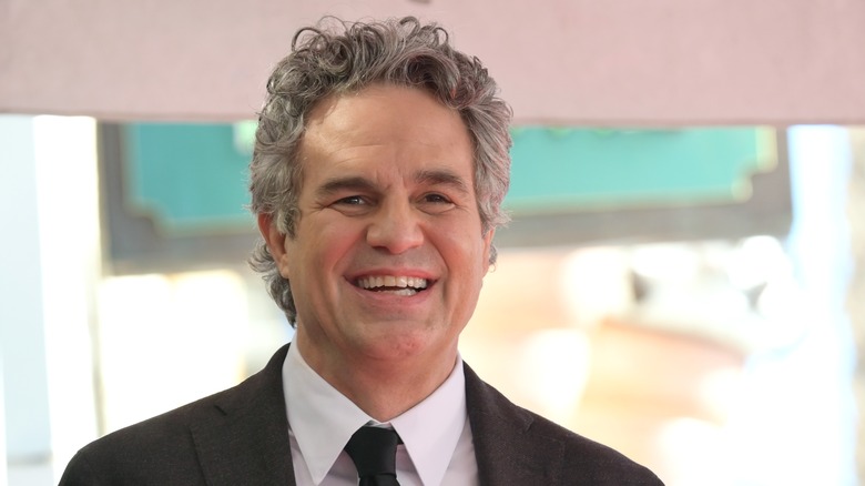 Mark Ruffalo smiling