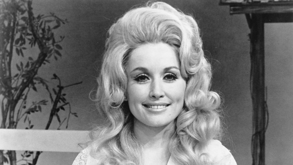 Dolly Parton in 1972, smiling