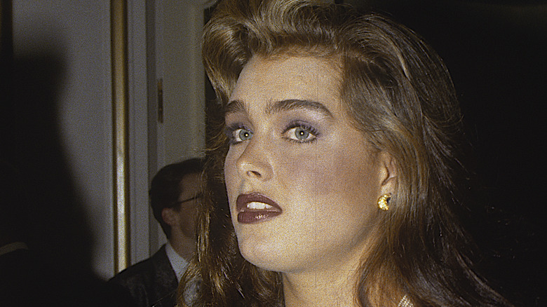 Brooke Shields as a young woman