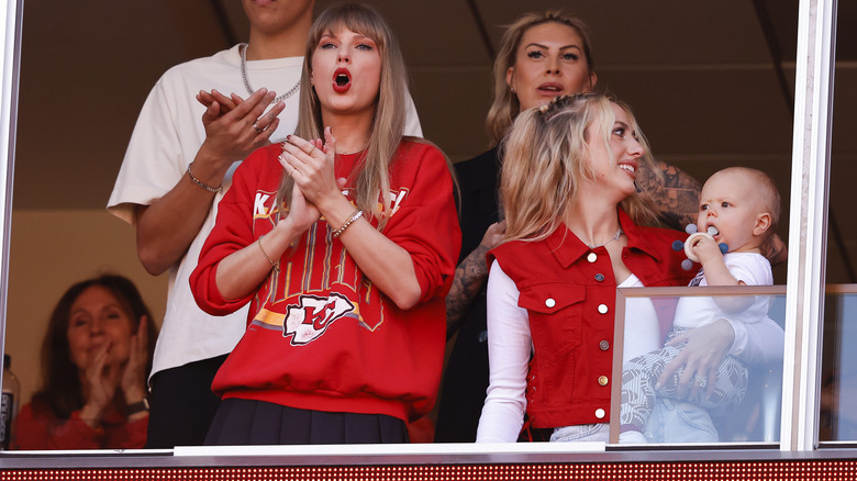 Taylor Swift at a Kansas City Chiefs game