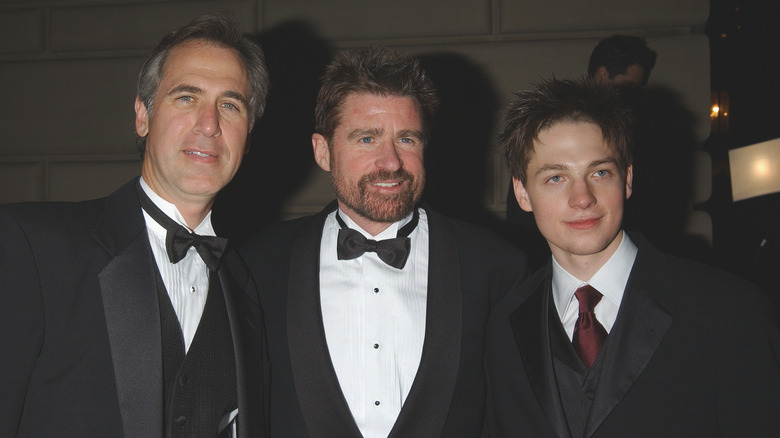 Treat Williams, Tom Amandes, and Greg Smith posing 