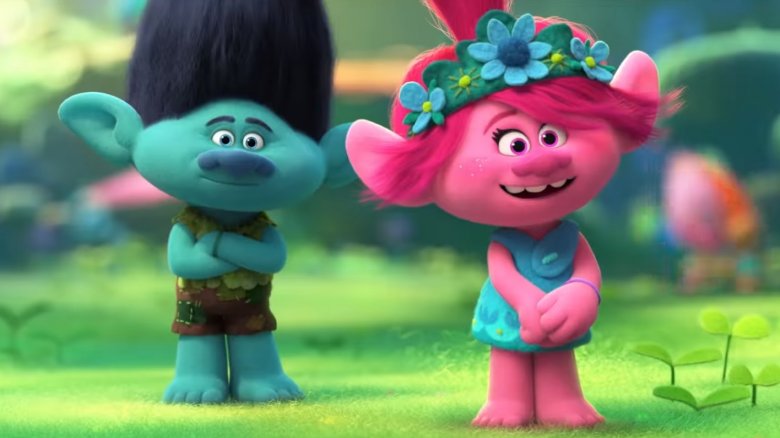 Branch and Poppy in Trolls World Tour