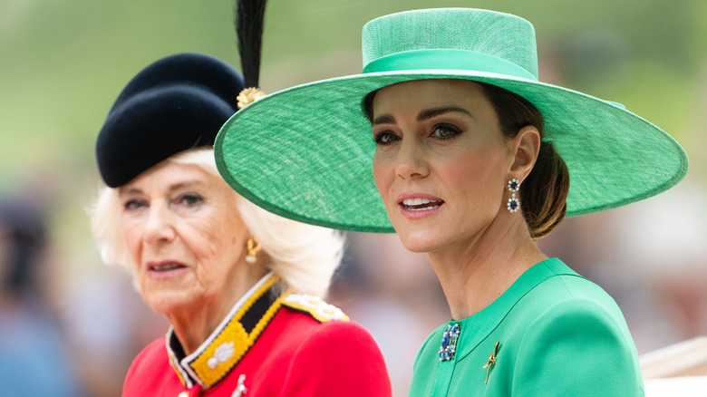 Queen Camilla and Kate Middleton