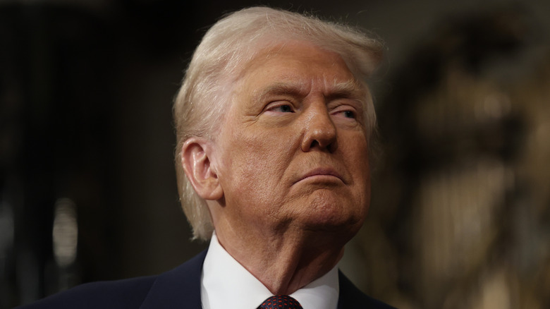 President Donald Trump at the U.S. Capitol