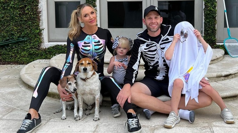 Eric Trump and family and dogs Halloween