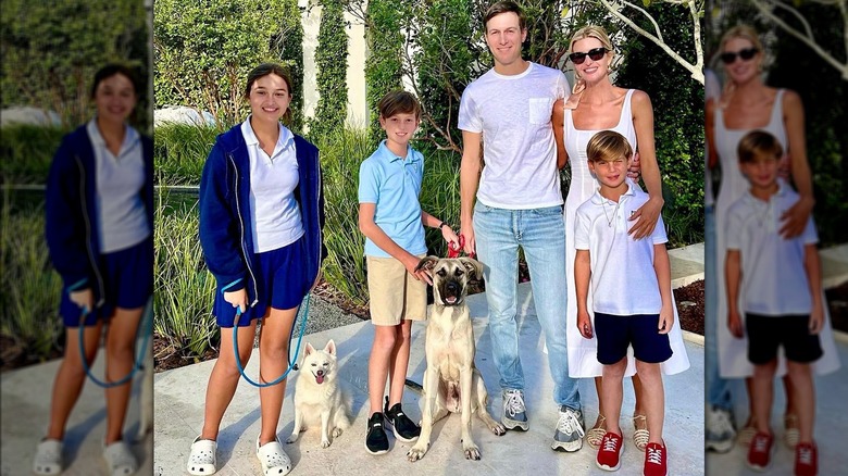 Ivanka Trump, family and dogs