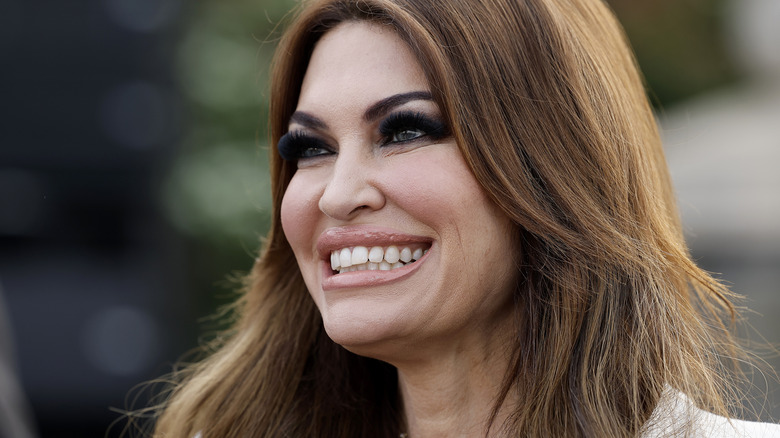 Trump & Kimberly Guilfoyle's Interaction At 2024 RNC Couldn't Have Been More Awkward