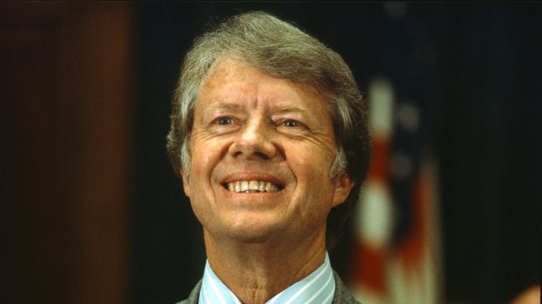 Jimmy Carter smiling