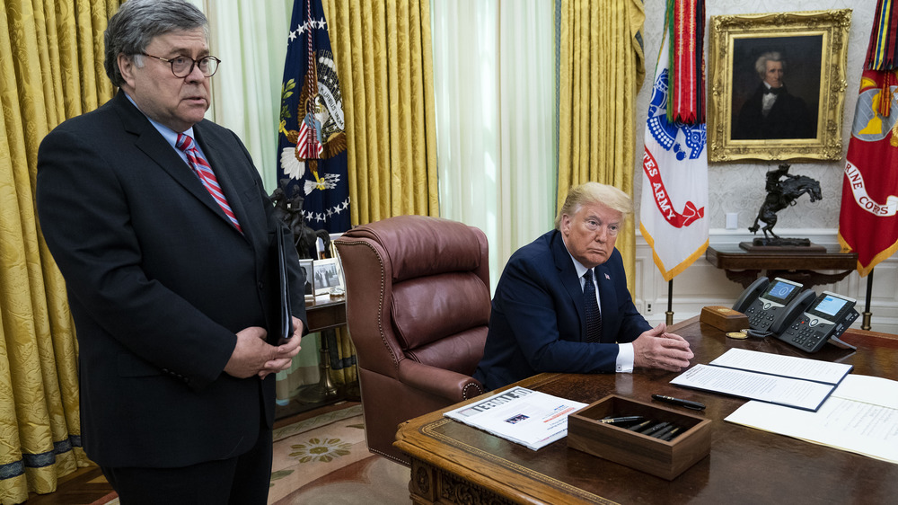 Barr and Trump