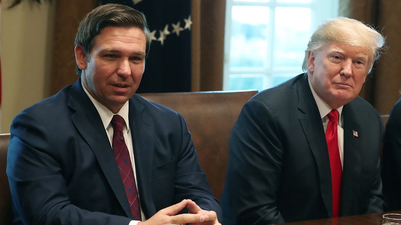 Ron DeSantis & Donald Trump