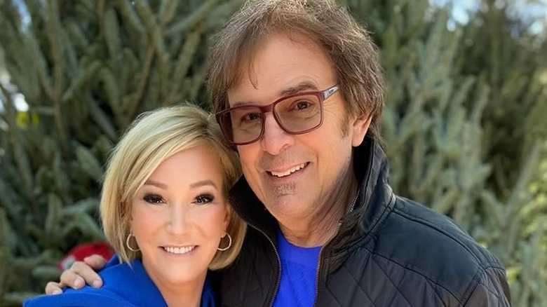 Paula White and Jonathan Cain smiling.