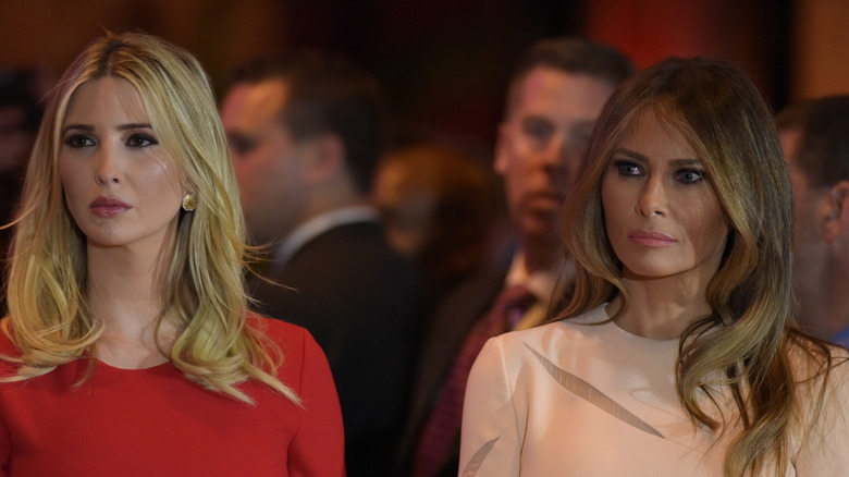 Ivanka and Melania Trump together