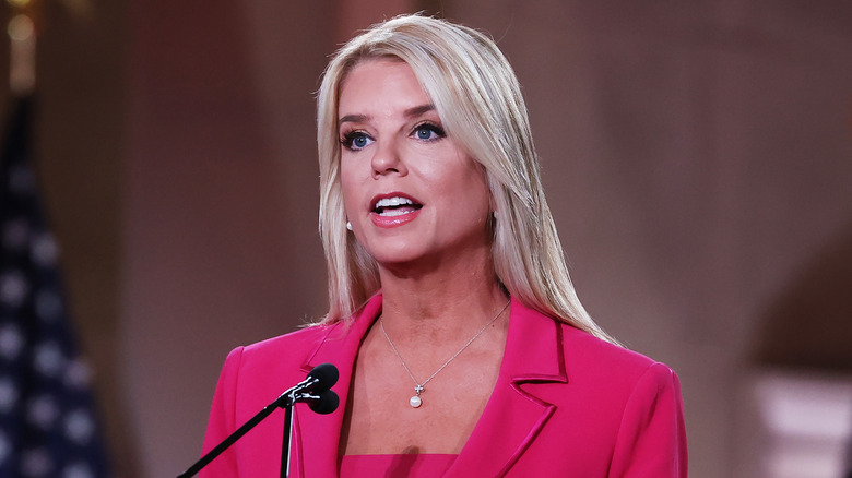 Pam Bondi speaking at the 2020 RNC