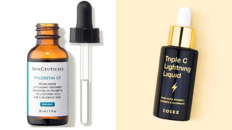 Two hormonal acne serum options