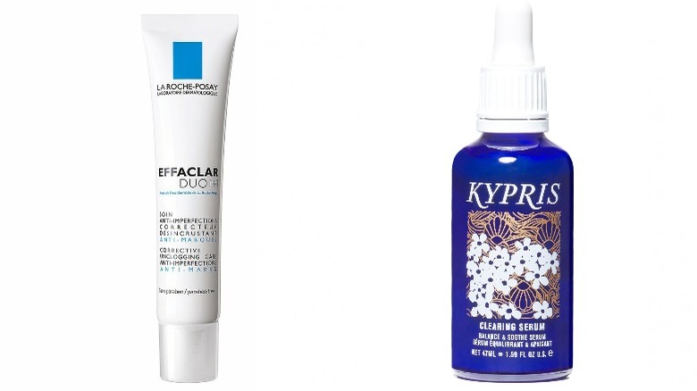 Two hormonal acne serum options