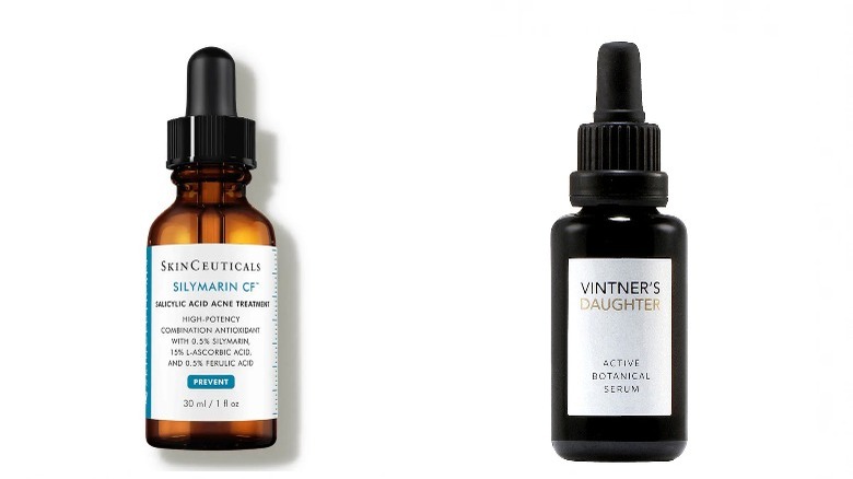 Two hormonal acne serum options