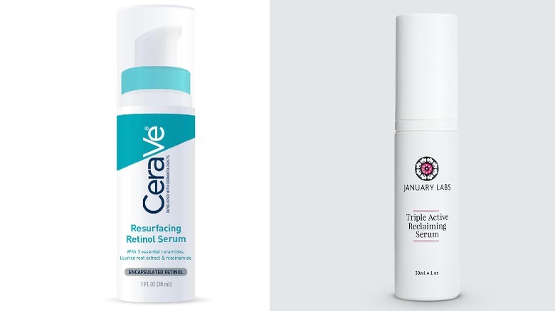 Two hormonal acne serum options