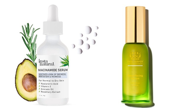 Two hormonal acne serum options