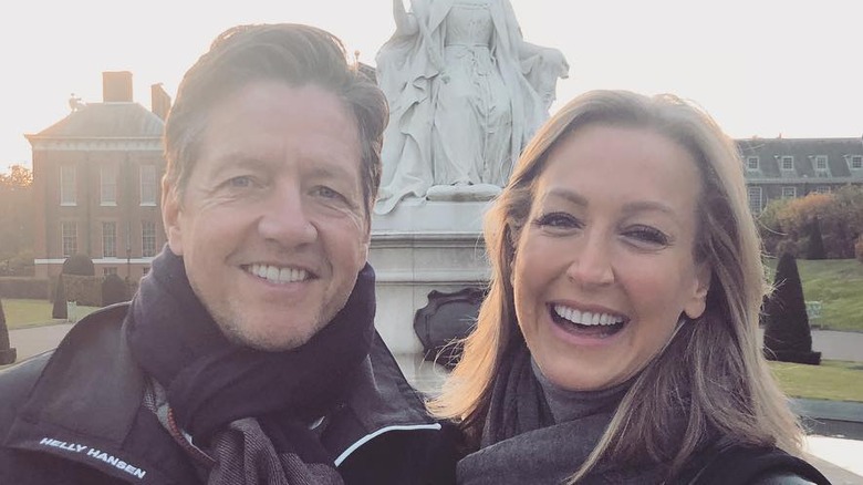 TV host Lara Spencer and husband Rick McVey on vacation