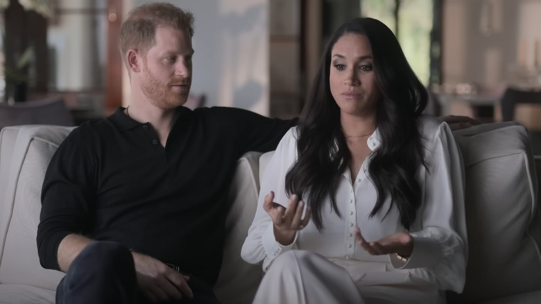 Harry and Meghan sit for their documentary interview