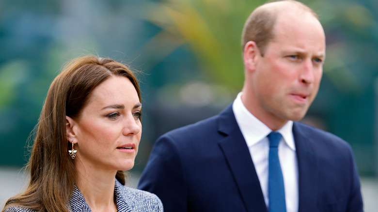 Kate Middleton and Prince William standing