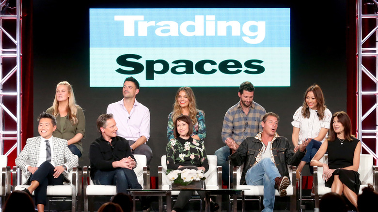 Ty Penning and the cast of "Trading Spaces" in 2018