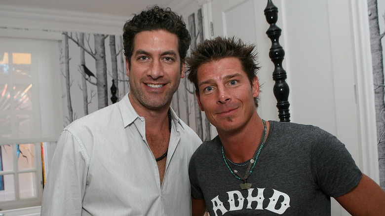 Eduardo Xol and Ty Pennington posing together in 2007