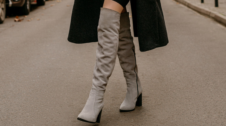 over-the-knee boots