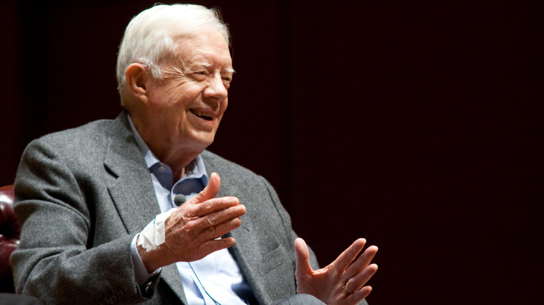 Jimmy Carter smiling at an event