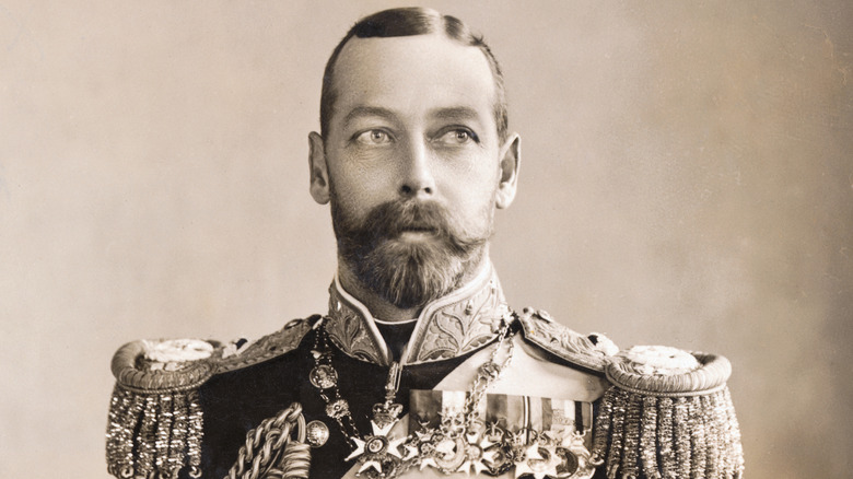 King George V posing 