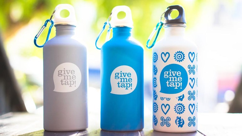 GiveMeTap water bottle gift