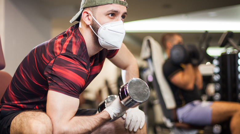 Man working out