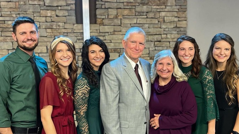 Wissmann family in church