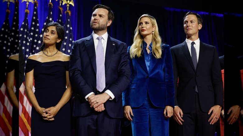 Usha Vance, JD Vance, Ivanka Trump, and Jared Kushner