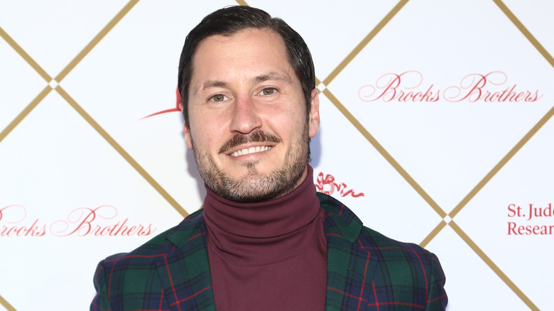 Val Chmerkovskiy on the red carpet