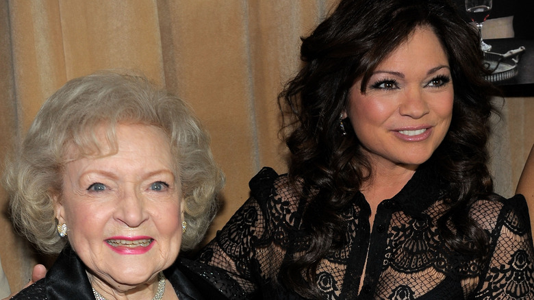 Valerie Bertinelli and Betty White at an event