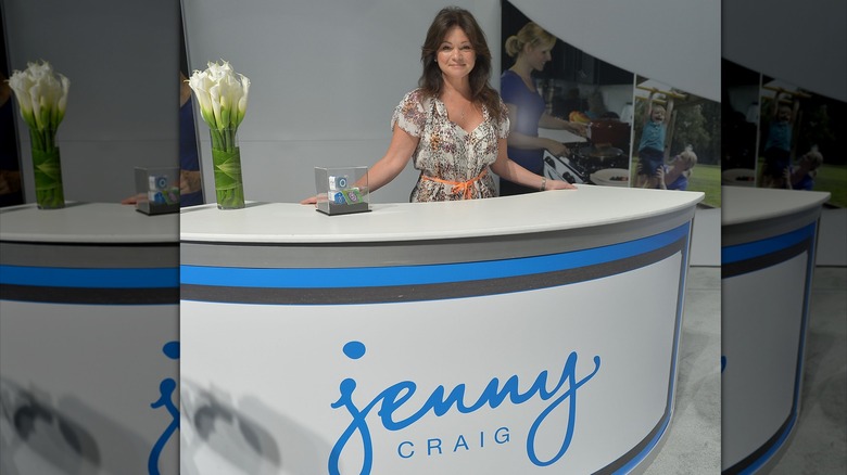 Valerie Bertinelli posing at a Jenny Craig event