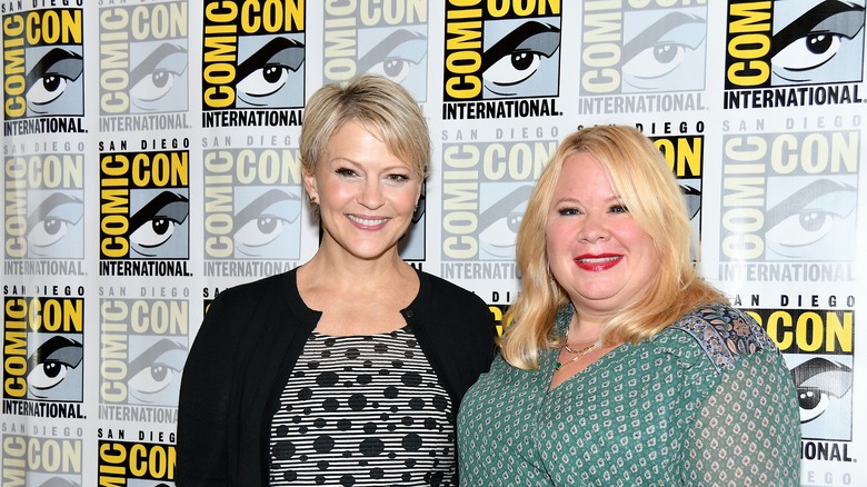 Julie Plec and Marguerite MacIntyre