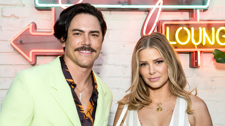 Tom Sandoval and Ariana Madix smiling