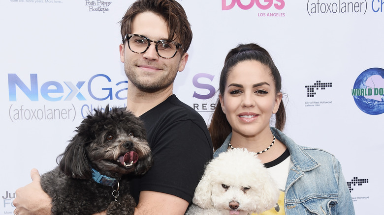 Katie Maloney and Tom Schwartz together on the red carpet 