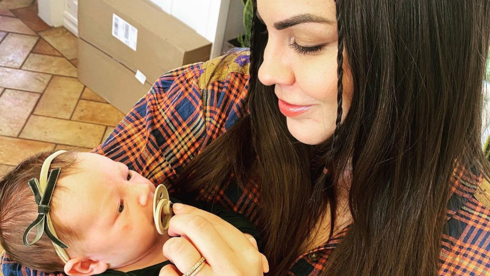 Katie Maloney-Schwartz and baby Hartford