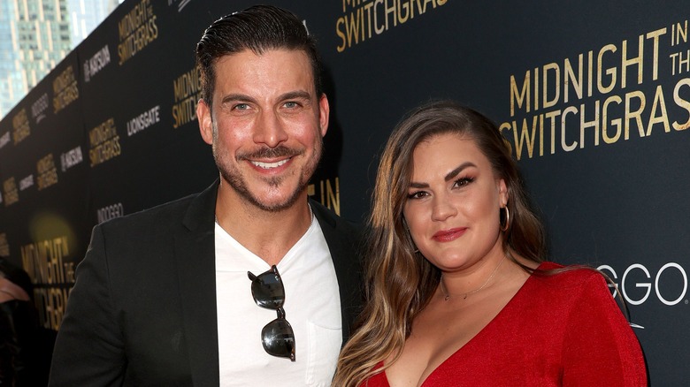 Jax Taylor and Brittany Cartwright posing on red carpet