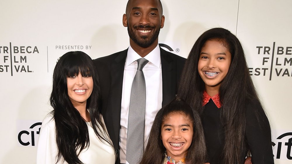 Vanessa, Natalia, Gianna, and Kobe Bryant