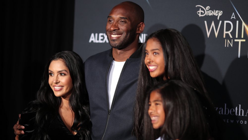 Vanessa, Natalia, Gianna, and Kobe Bryant